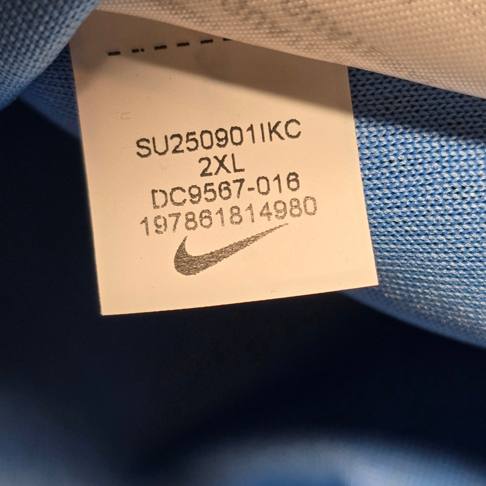 Nike Chicago Sky Angel Reese WNBA Explorer Edition Jersey Womens XXL Black Blue - Picture 9 of 10